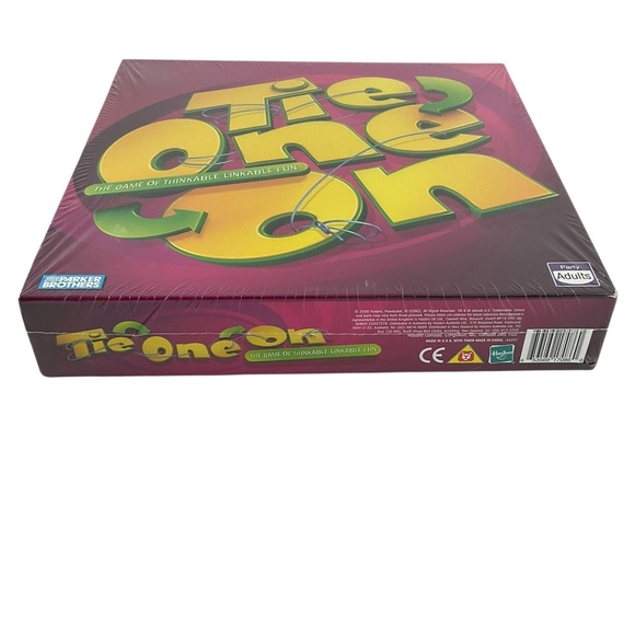 Tie One On Board Game by Parker Brothers 2006 Adult Party Game - Sealed VINTAGE - Picture 2 of 10